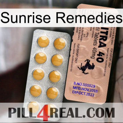Sunrise Remedies 41